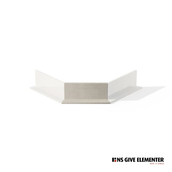 Give elementer T 100 Dobbelt hjoerne